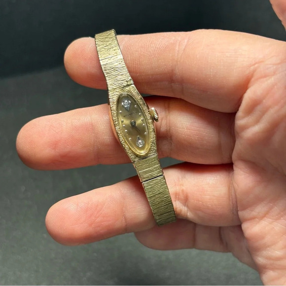 Wittnauer Geneve Vintage Women's 10K RGP Bezel Analog Watch Mechanical Wind Up - Picture 2 of 7